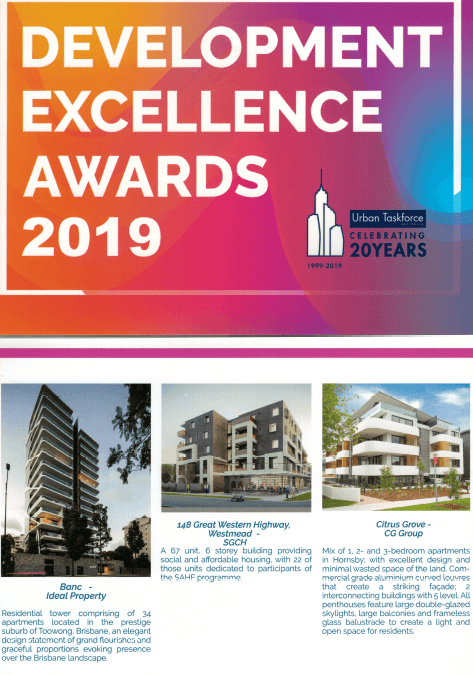Citrus Grove – Finalist in the Development Excellence Awards 2019!